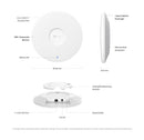 TP-Link EAP772, BE9300 Ceiling Mount Tri-Band Wi-Fi 7 Access Point