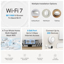 TP-Link Deco BE65-PoE BE11000 Whole Home Mesh Wi-Fi 7 System with PoE