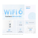 TP LINK AX1500 Whole Home Mesh Wi-Fi 6 System - 2 Pack