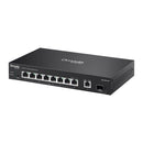 TP Link Omada ES210XPP-M2 Omada 8-Port 2.5G + 2-Port 10G Easy Managed Switch with 8-Port PoE++