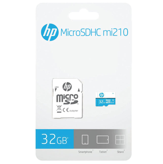 HP U1 High Speed MicroSD Card 32GB