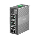 TP-Link IES210GPP, Omada 10-Port Gigabit Industrial Easy Managed Switch with 6-Port PoE+ and 2-Port PoE++