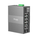 TP-Link IES210GPP, Omada 10-Port Gigabit Industrial Easy Managed Switch with 6-Port PoE+ and 2-Port PoE++