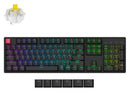 Keychron K10X-J4, 100% Full Size Lavout, QMK, RGB Backlight Aluminum Frame Keychron Super switch Banana, Hot-Swap, Mechanical Wireless Keyboard