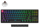 Keychron K8X-J3, 80% Layout, QMK, RGB Backlight Aluminum Frame Keychron Superswitch Brown (Hot-Swappable) Mechanical Wireless Keyboard