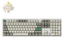 Keychron Q6M-P4 Max, 100% Layout, Gateron Jupiter Banana Switch, RGB, Shell White, QMK/VIA Wireless Mechanical Max Keyboard with Knob