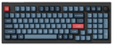 Keychron V5M-D1 96% Red Switch RGB Backlit Carbon Black QMK/VIA Gateron Wireless Mechanical with Knob Keyboard