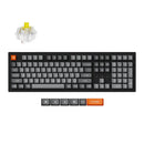 Keychron K10 Max QMK  (Hot Swap) RGB Backlight Super Banana Wireless Mechanical Keyboard