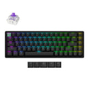 Keychron K6 HE Wireless Black Gateron Double-Rail Magnetic Nebula Switch Keyboard - Std Ed