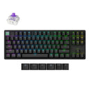 Keychron K8 HE Wireless Black Gateron Double-Rail Magnetic Nebula Switch  Keyboard - Std Ed
