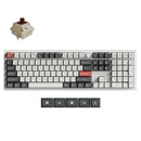 Keychron Q6 Ultra 8K Wireless White Silk POM Switch BROWN Custom Mechanical Keyboard
