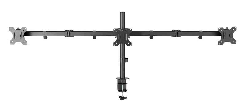 Economy Triple Monitor Steel Monitor Arm 13-32