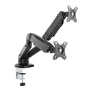 Bracom Economy Dual-Screen Spring-Assisted Monitor Arm
