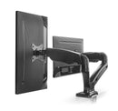 Bracom Economy Dual-Screen Spring-Assisted Monitor Arm