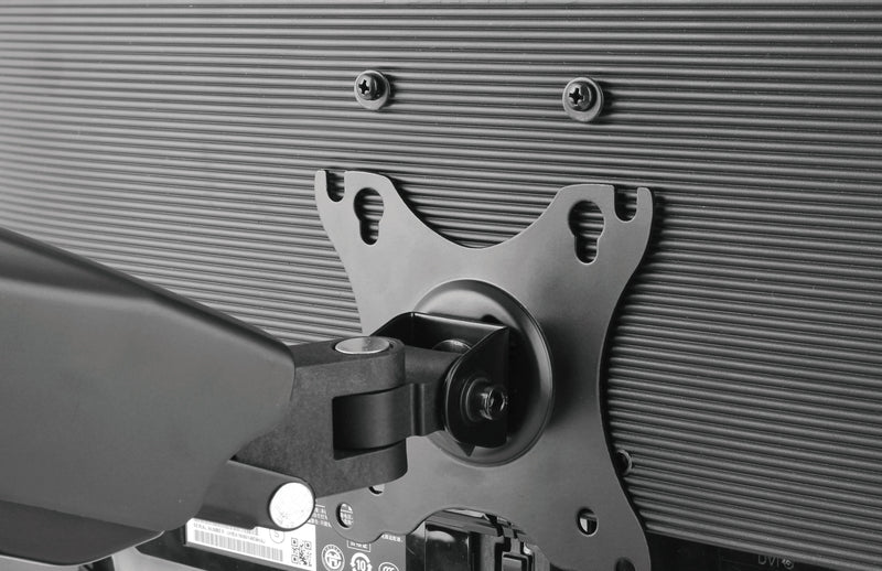 Bracom Economy Dual-Screen Spring-Assisted Monitor Arm