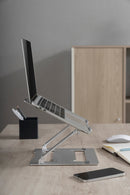 Bracom Foldable Stepless Adjustment Aluminium Riser For Most 11"-17"