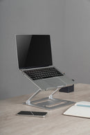 Bracom Foldable Stepless Adjustment Aluminium Riser For Most 11"-17"