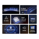 Mercusys AXE5400 Tri-Band Wi-Fi 6E Bluetooth PCI Express Adapter