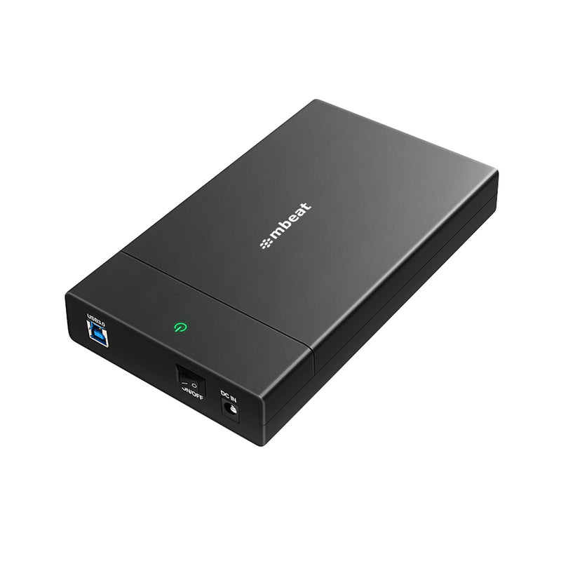 mbeat C1 Tool-Free USB 3.0 3.5" & 2.5" SATA HDD Enclosure - Black