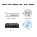 Mercusys MS105GP, 5-Port Gigabit Desktop Switch with 4-Port PoE+