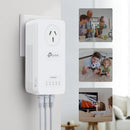TP-Link TL-WPA8631P KIT AV1300 Wi-Fi Passthrough Range Extender Powerline