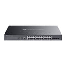 TP LINK Omada 24-Port Gigabit and 4-Port 10GE SFP+ L2+ Managed Switch with 16-Port PoE+ & 8-Port PoE++