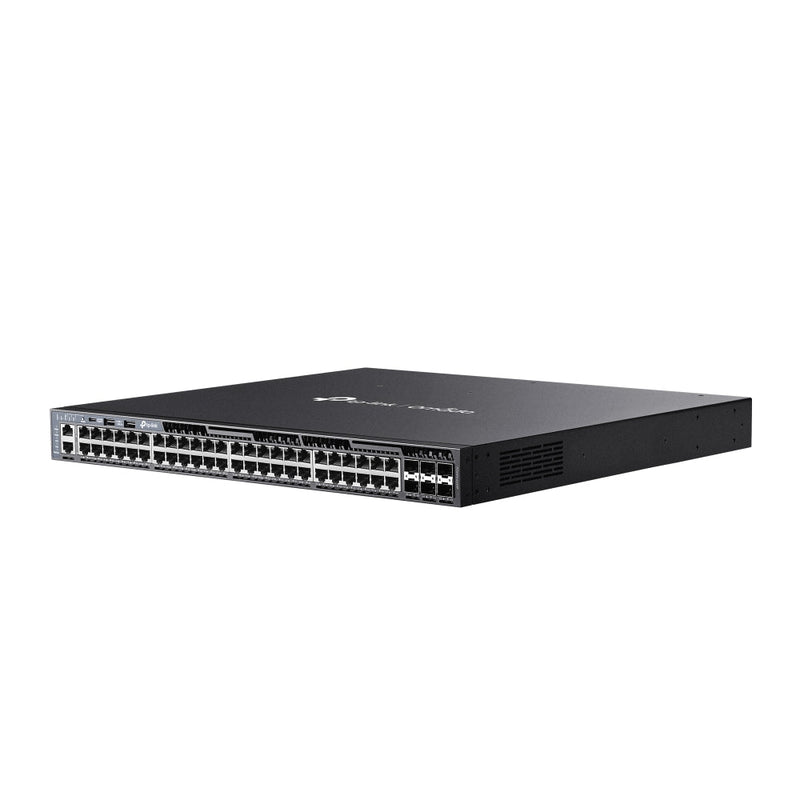 TP-Link SG6654XHP, Omada 48-Port Gigabit Stackable L3 Managed PoE+ Switch with 6 10G Slots