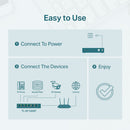 TP-Link TL-SF1006P 6-Port 10/100 Mbps Desktop Switch with 4-Port PoE+