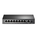 TP-Link TL-SF1009P 9-Port 10/100 Mbps Desktop Switch with 8-Port PoE+