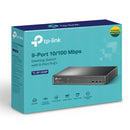TP-Link TL-SF1009P 9-Port 10/100 Mbps Desktop Switch with 8-Port PoE+
