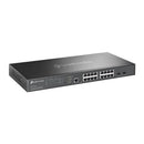 TP LINK JetStream 16-Port 2.5GBASE-T and 2-Port 10GE SFP+ L2+ Managed Switch with 8-Port PoE+ by Omada SDN