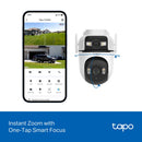 TP-Link Tapo C545D, Outdoor Dual Lens Pan/Tilt Security Camera