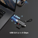 TP-Link UA430D USB 3.0 Type-C&A to SD & microSD 3.0 Card Reader