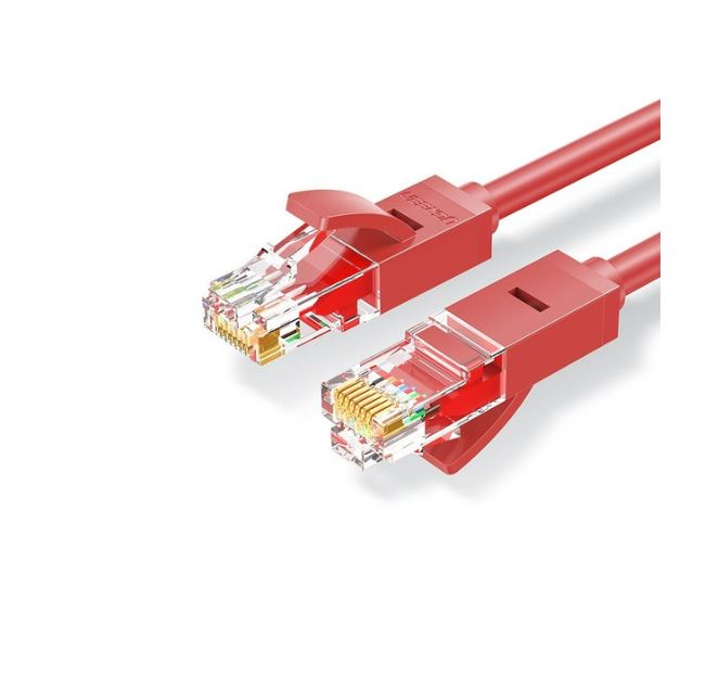 UGREEN Cat 6 8-Core U/UTP Ethernet 1m (Red)  - CLEARANCE