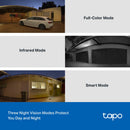 TP-Link Tapo C510W Outdoor Pan/Tilt Security WiFi Camera, 2k 1080P, 360  horizontal and 130 vertical view, Power : AC Adapter