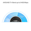 TP-Link Deco XE75 Pro AXE5400 Tri-Band Mesh Wi-Fi 6E System (3 Pack)