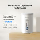 TP-Link Deco BE68 BE14000 Tri-Band Whole Home Mesh Wi-Fi 7 System - 3 Pack