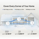 TP-Link Deco BE68 BE14000 Tri-Band Whole Home Mesh Wi-Fi 7 System - 1 Pack