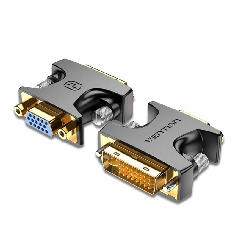 Vention DVI Male to VGA Female Adapter Black