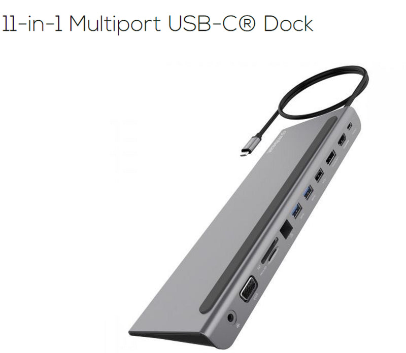 Mbeat 11-in-1 Multiport USB-C Dock