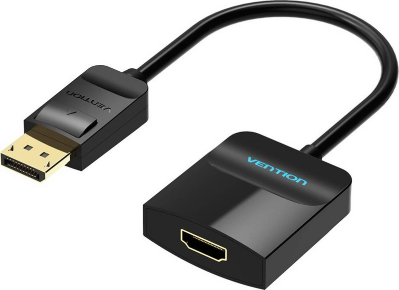 Vention DP to HDMI Converter 0.15M Black