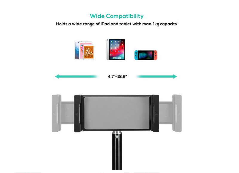 mbeat Activiva Universal Tablet & Smartphone Tripod