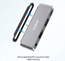 mbeat Elite Mini P6 4-in-1 USB-C Portable Hub