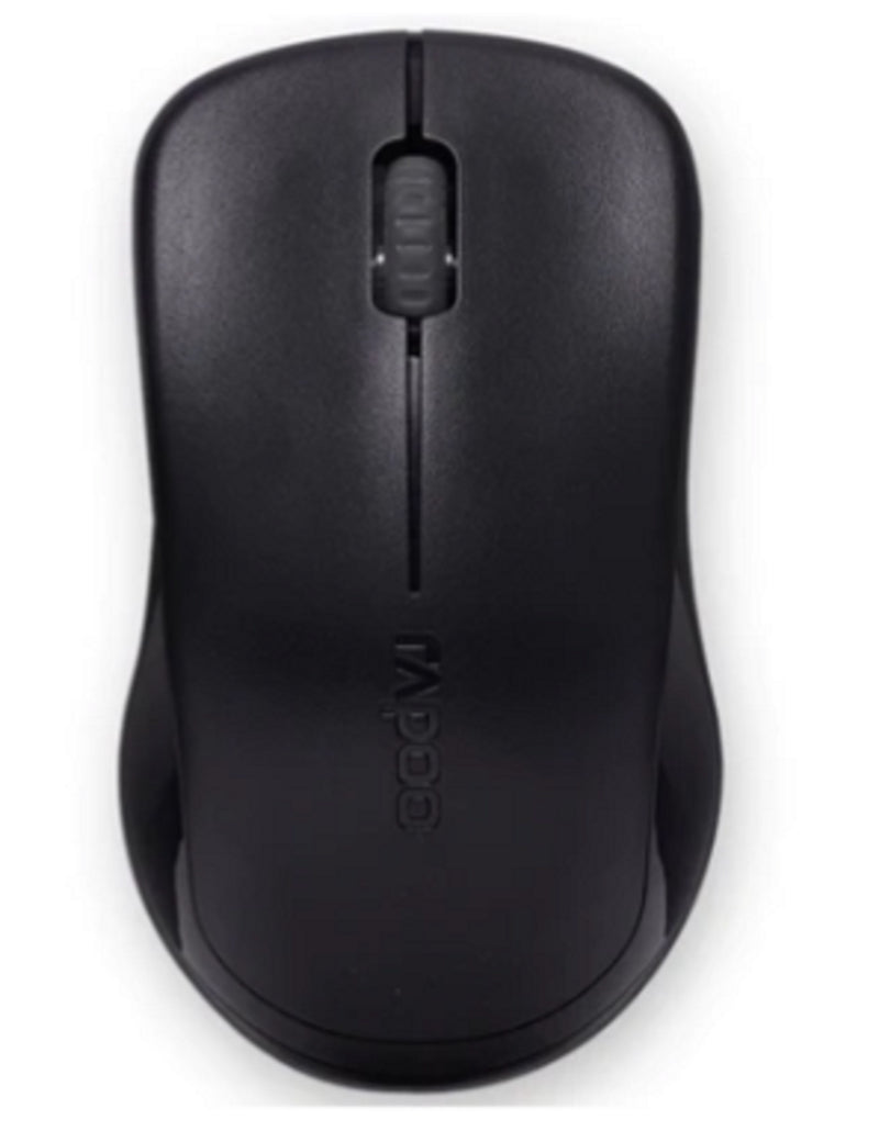 Rapoo 1620 Wireless Optical Mouse - Black