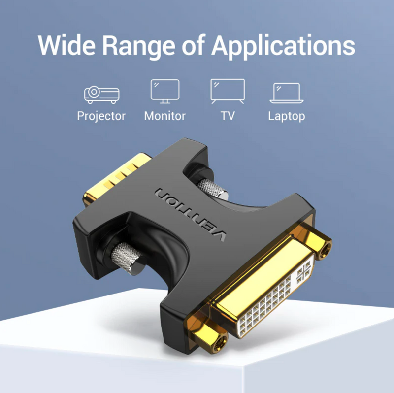 Vention VGA Male to DVI Female Adapter Black