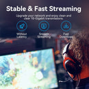 Vention Cat6A UTP Rotate Right Angle Ethernet Patch Cable 1M Blue Slim Type