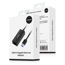 mbeat USB3.0 to Gigabit Ethernet LAN Adapter - Black