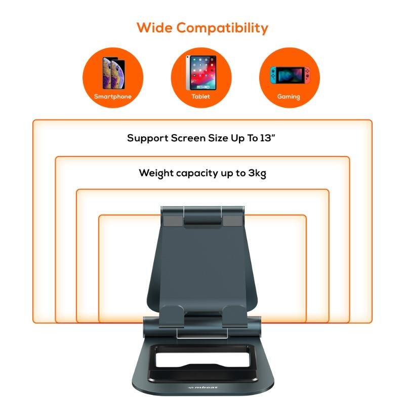 mbeat Stage S4 Mobile Phone and Tablet Stand (Space Grey)