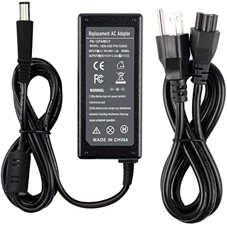 Dell OEM 19.5V 3.34A 7.4x5.0mm 65W PA12 Power Adapter.