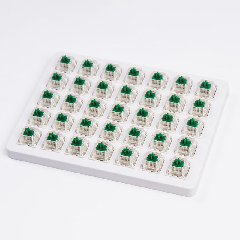 Keychron Gateron Switch Set with holder 35pcs/Set  Green